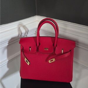 Elegant Red Handbag